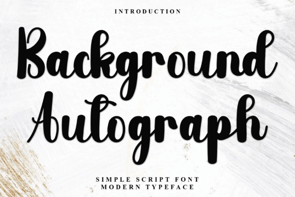 Background Autograph: Your Guide to This Friendly Font