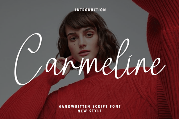 Carmeline: An Elegant Handwritten Script for Refined Projects