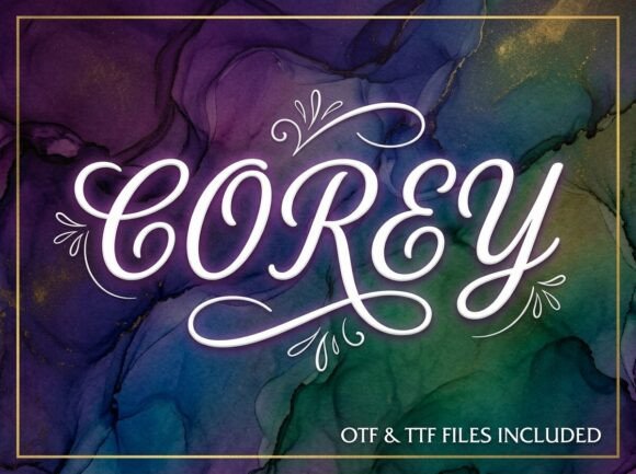 Corey: A Display Typeface for Maximum Impact