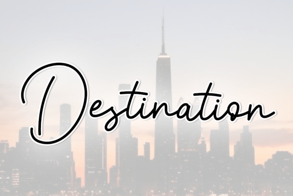 Destination Font: A Timeless Choice for Eye-Catching Design