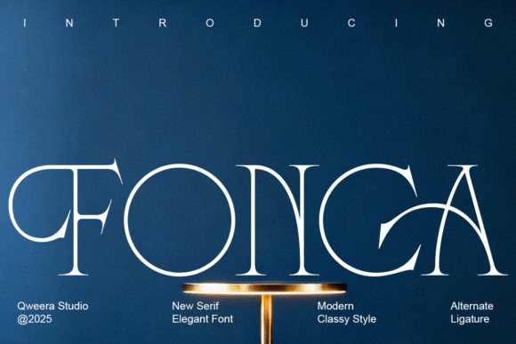 Fonca: The Serif Typeface for Modern Elegance