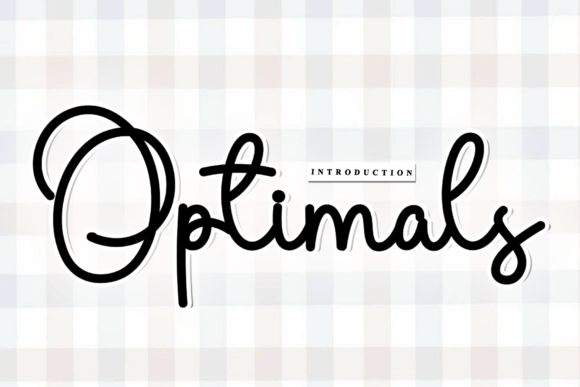 Optimals: The Artisan Script for Elevated Branding