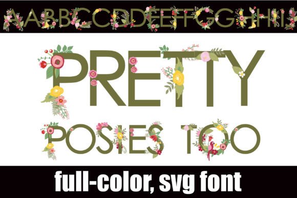 Pretty Posies Too: Where Botanical Art Meets Branding