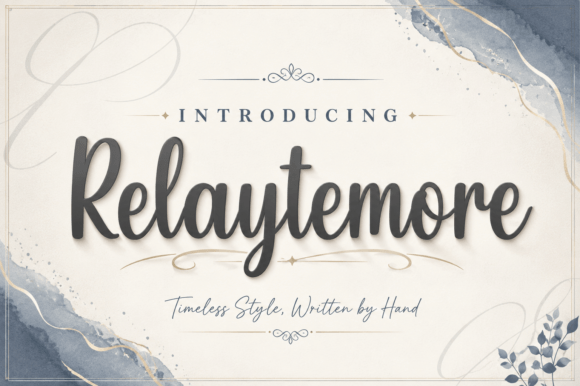 Relaytemore: Crafting Intimate Elegance in Handwritten Design