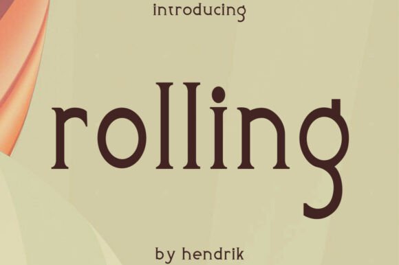 Rolling Serif: Where Timeless Elegance Meets Modern Confidence