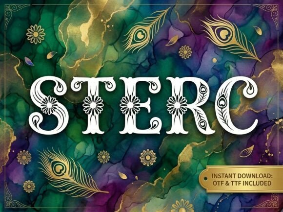 Sterc: A Premium Font for Unforgettable Branding