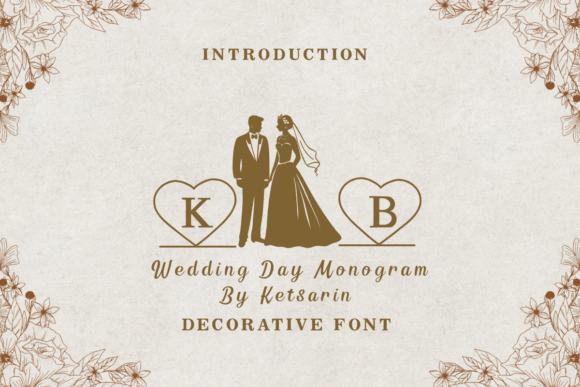 Wedding Day Monogram: A Font for Lasting Impressions