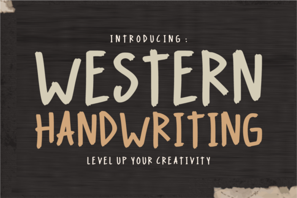 Western Handwriting: Capturing Frontier Spirit in Design